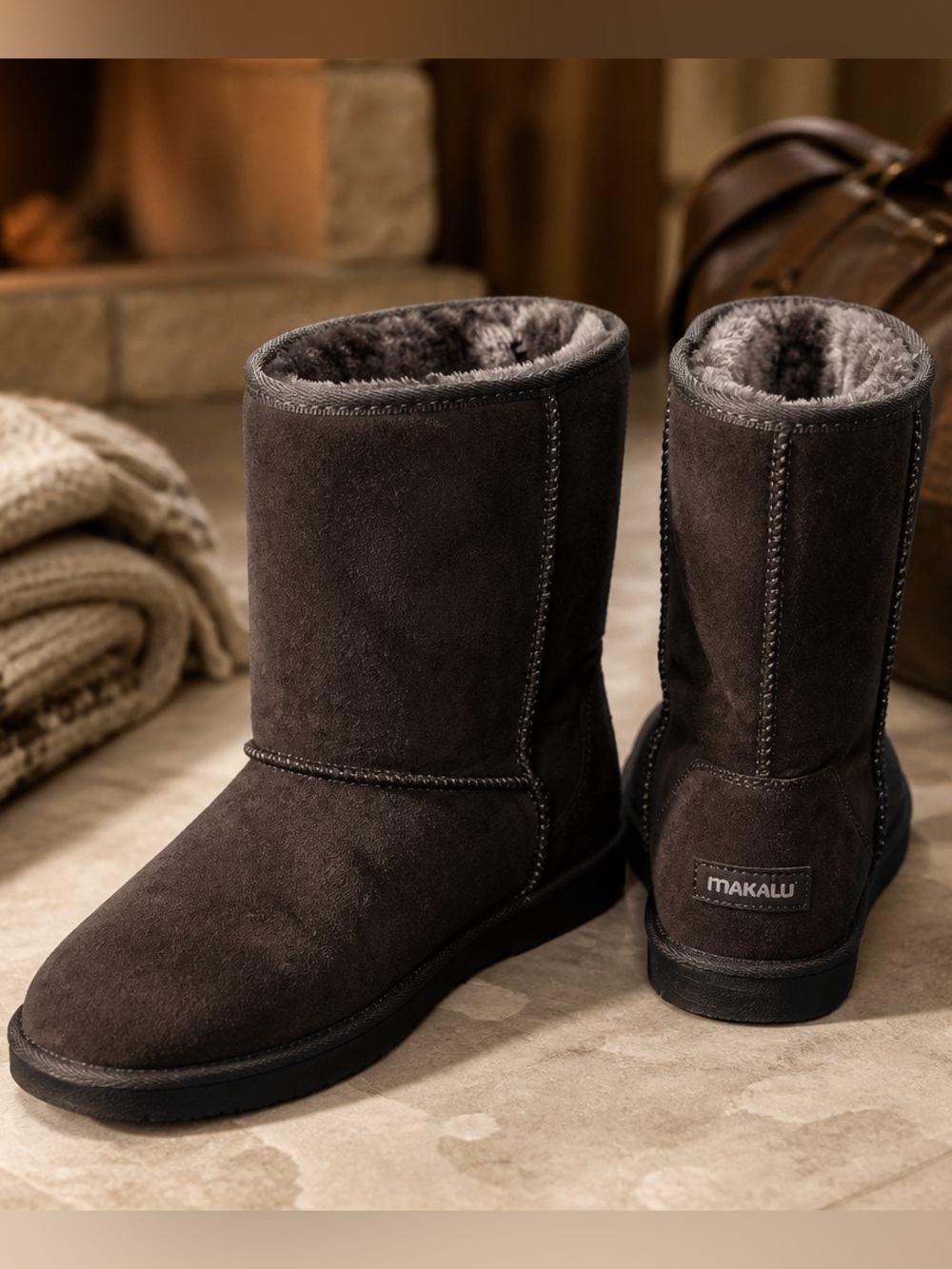 Makalu Women's Winter Boots - Gray